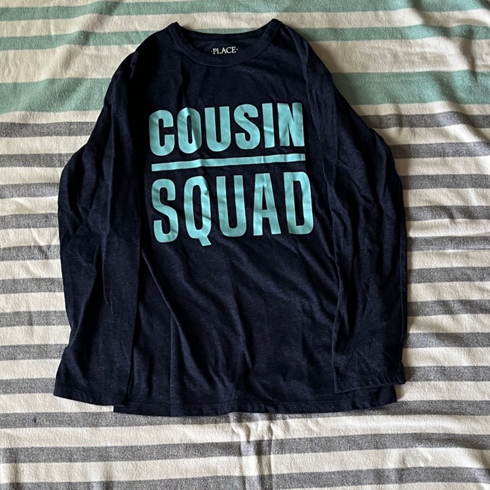 Children’s PLACE  ‘Cousin  Squad' Long Sleeve Shirt